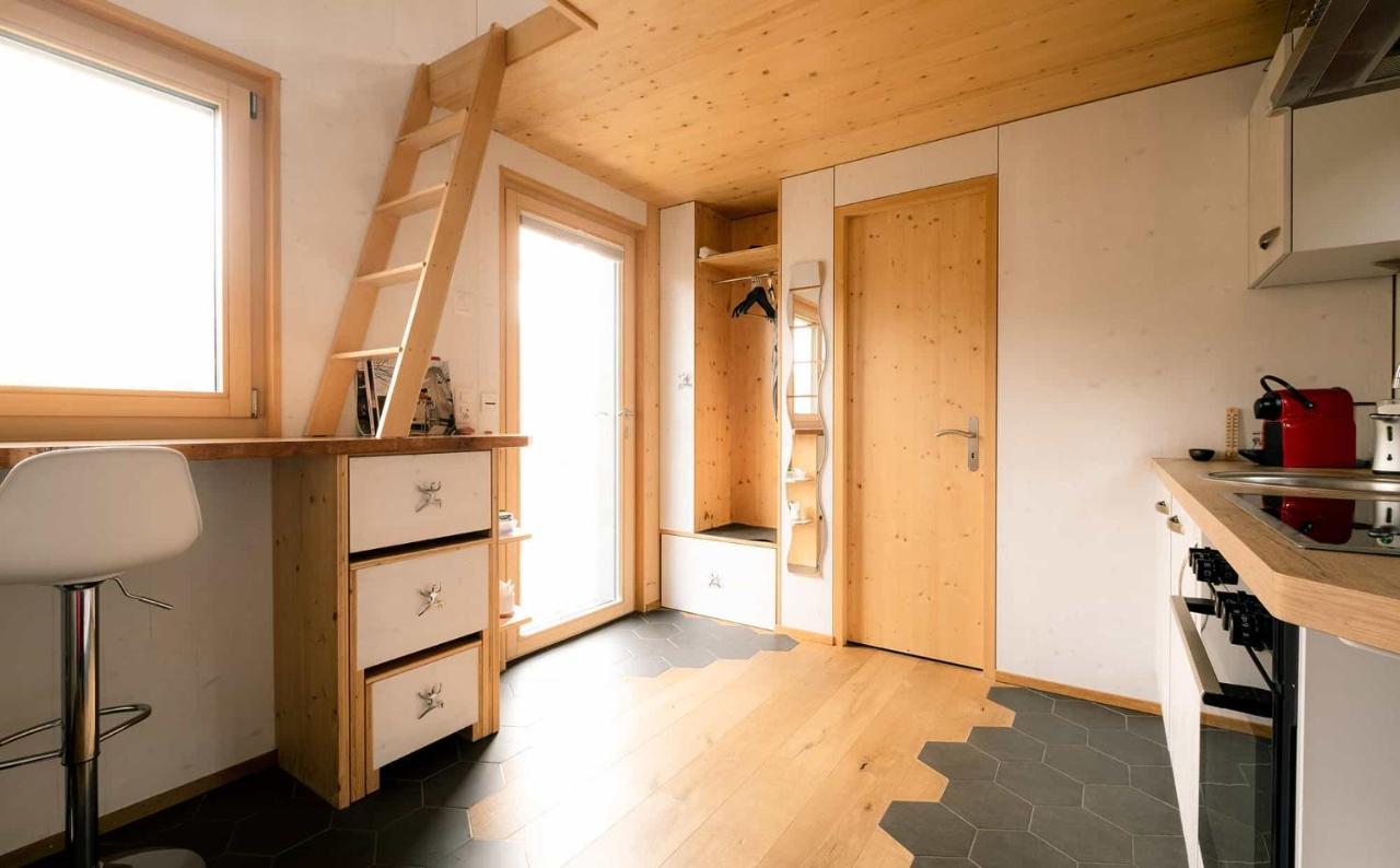 Appartement Tiny de l'Aigle à Villeret Extérieur photo